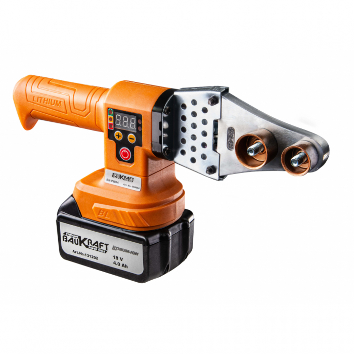Trusa sudura, lipit tevi ppr 18V 4Ah 3 Sockets Ø20-32mm BMC BK-PW04 [2]
