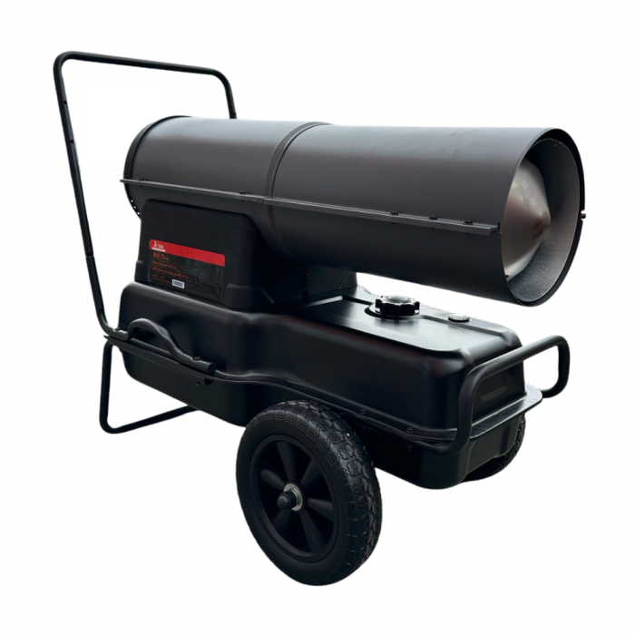 Tun de caldura pe motorina (Diesel) DRK 50 Kw cu rezervor de 40 Litri, suprafata de incalzire 240m2, consum maxim 5l/h [3]