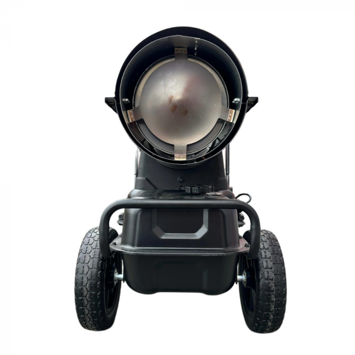 Tun de caldura pe motorina (Diesel) DRK 50 Kw cu rezervor de 40 Litri, suprafata de incalzire 240m2, consum maxim 5l/h [2]