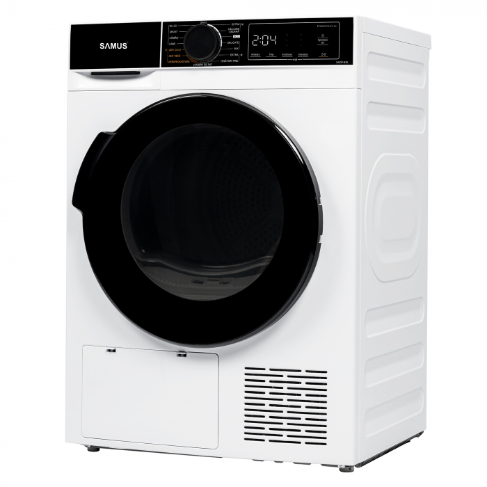 Uscător de rufe Samus SADP‑835, 8 kg, pompă de căldură, 15 programe, display electronic, clasa A++ [2]