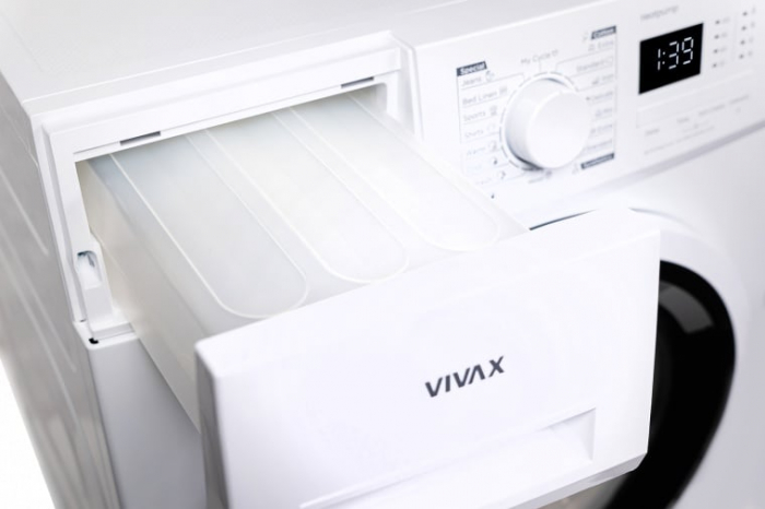Uscator de rufe VIVAX CDR-0816SHP, Pompa de caldura, 8 kg, Clasa A++, Display LED, Start intarziat, Anti-sifonare, Uscare ajustabila, 16 programe, Alb [6]