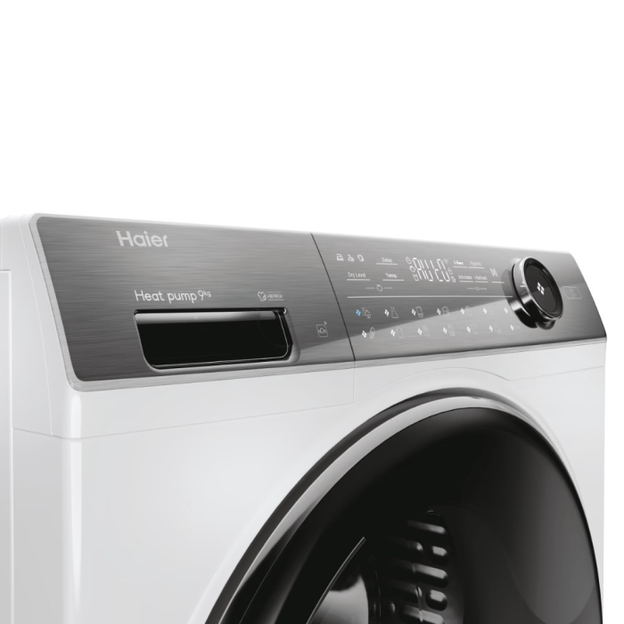 Uscator Haier, 9 Kg, Heat Pump Inverter, Clasa C, Alb [5]