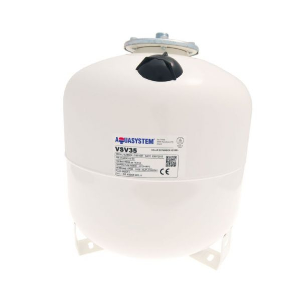 Vas de expansiune vertical Aquasystem VSV35, apa calda, volum 35 l, max 10 bari [1]