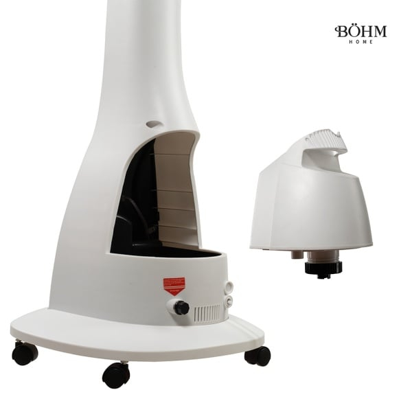 Ventilator cu Umidificare 16" BÖHM BSP40-RA, rotire 75°, 3 viteze, roti deplasare, bazin apa 3 L [4]