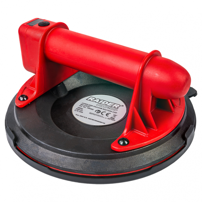 Ventuza electrica cu acumulator pentru gresie si faianta, 180kg, 205mm 3,7V 2Ah cutie RD-CSC01 [1]