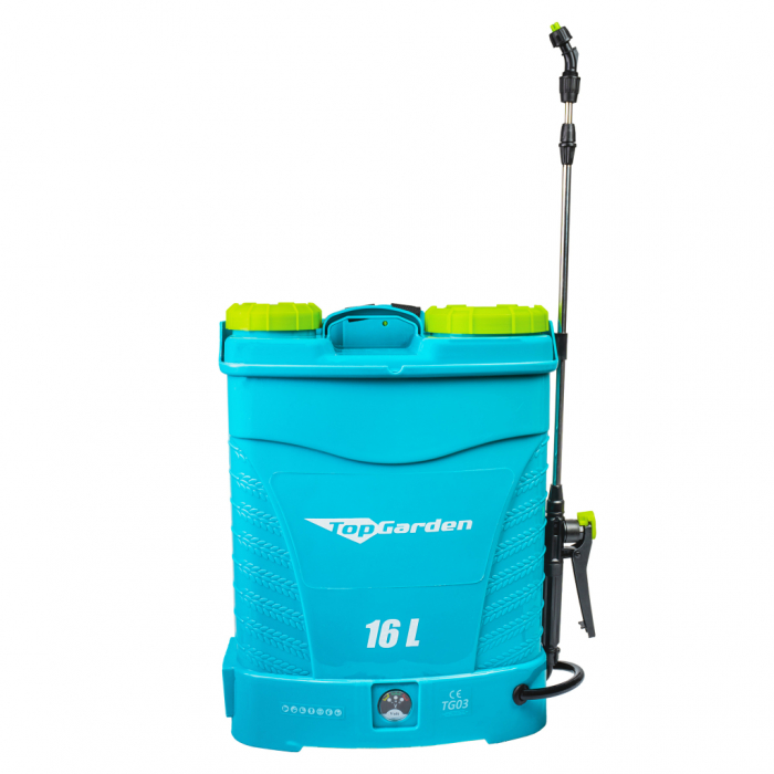 Vermorel cu acumulator 12V/8Ah, 5.5 bari, 16L Top Garden [2]