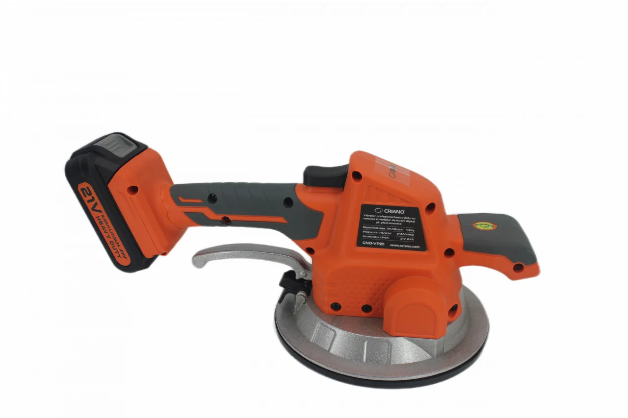 Vibrator profesional HEAVY DUTY cu ventuza si variator de turatii digital pt. placi ceramice - CNO-VP21 [4]