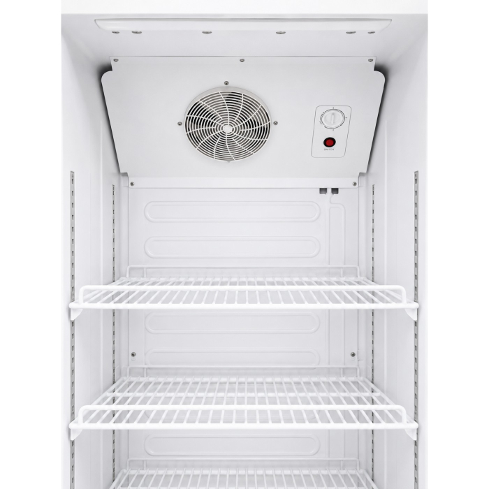 Vitrina frigorifica LDK VF300W, Clasa B, Capacitate 300 l, Termostat reglabil, Rafturi reglabile, Iluminare LED, H 169 cm, Alb [3]