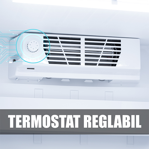 Vitrina frigorifica Samus VS380D, 346 L, Sistem racire ventilator, 5 rafturi ajustabile, Dezghetare automata, Lumina LED Alb/Negru [19]
