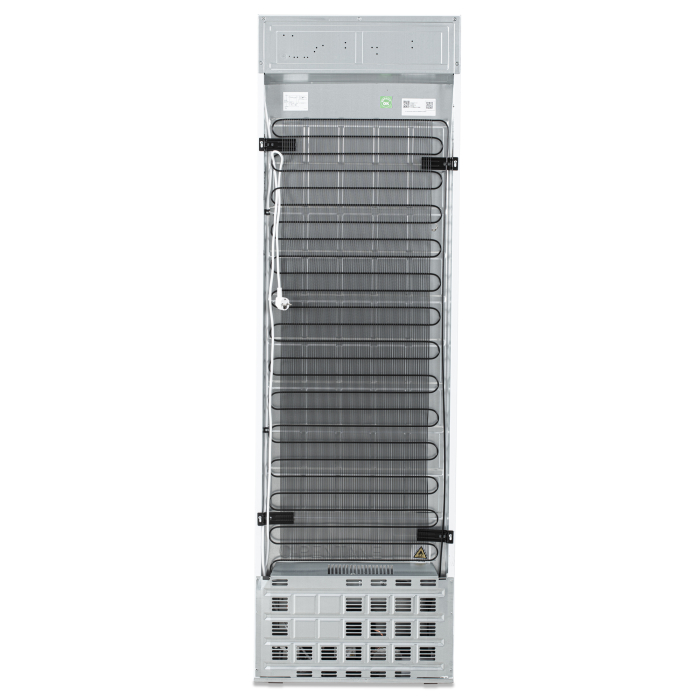 Vitrina frigorifica Samus VS380D, 346 L, Sistem racire ventilator, 5 rafturi ajustabile, Dezghetare automata, Lumina LED Alb/Negru [12]