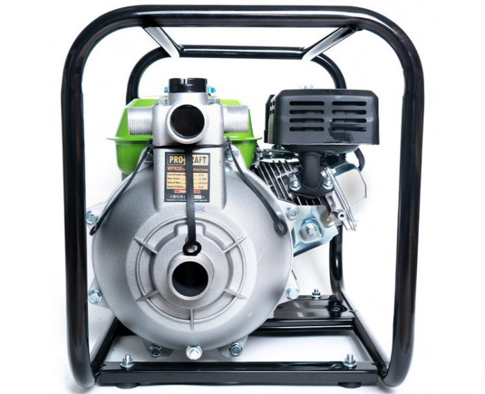 Pompă cu motor pe benzină Procraft WPH20 de înaltă presiune, debit 20 m³/h, refulare la 55m, 163 cm³ [6]