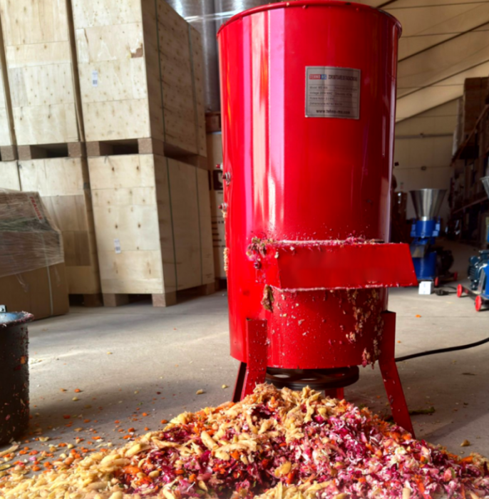 Zdrobitor electric de fructe, legume si fructe 3000 Kg.h, 2200W, (sfecla, bostanei, cartofi, mere, pere etc) [1]