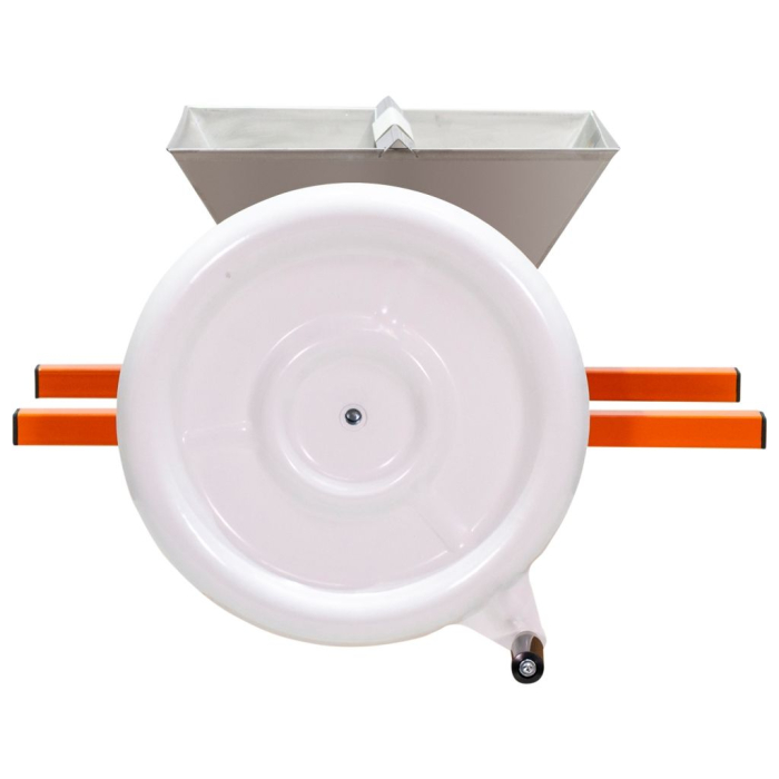 Zdrobitor fructe RURIS FP7, capacitate 7L, cuvă inox, role aluminiu, acționare manuală, compact și eficient pentru prepararea sucurilor și mustului [2]