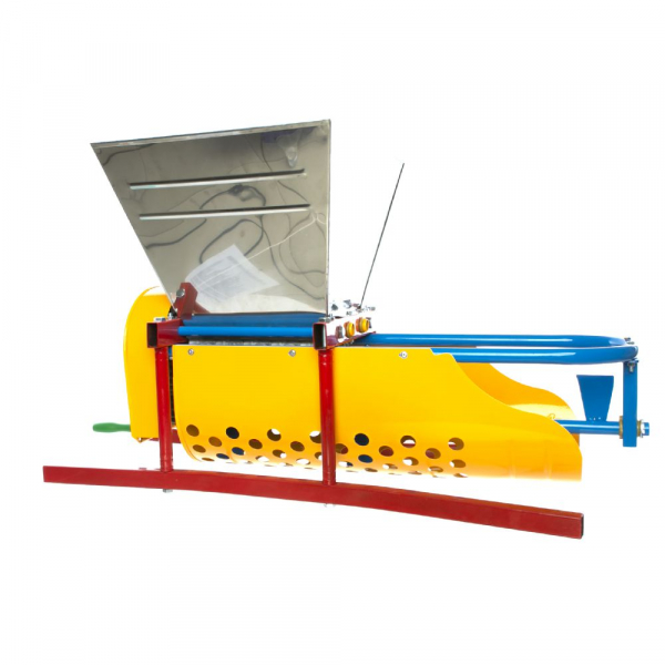 Zdrobitor si Desciorchinator manual Micul Fermier, cuva de INOX, productie 300 KG/H, GF-1437 [25]