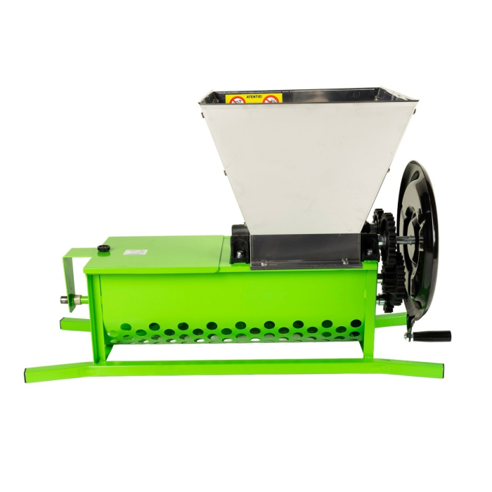 Zdrobitor struguri manual Micul Fermier, cuva 30L, capacitate maxima de productie 600 Kg/h, cu desciorchinator [3]