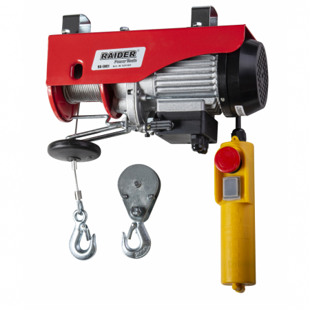 Macarale si electopalane - Macara electrica 1000kg, inaltime 12 m, putere 1600w, RD-EH03, electro palan
