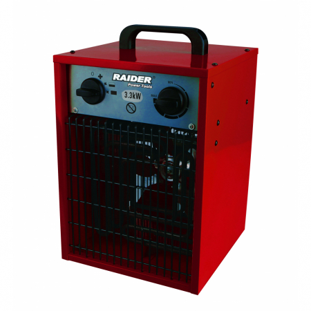 Climatizare si sisteme de incalzire - Aeroterma electrica 3.300 w, debit 150 m³ h, volum 30 m3 RD-EFH3.3