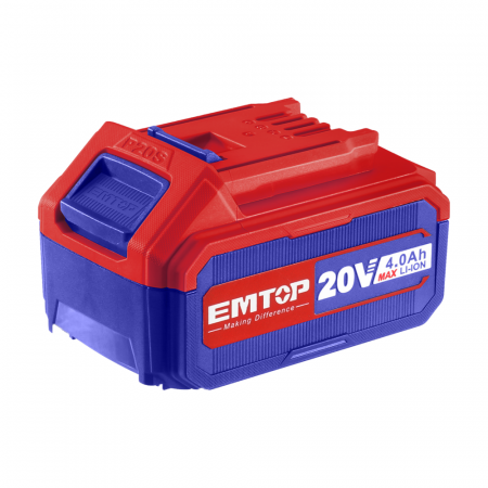 Acumulatori scule electrice - Acumulator EMTOP EBPK2002, 20V, 4.0Ah Li-Ion, compatibil cu produsele P20S