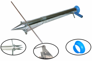 Plantator Manual - Semanatoare Rasaduri Inox ( Plantezi din Picioare ), GF-0132 [3]