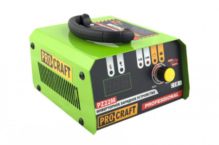 Incarcator invertor auto PROCRAFT PZ22M, Afisaj digital, 20A, 520W, Voltaj 12/24 [2]