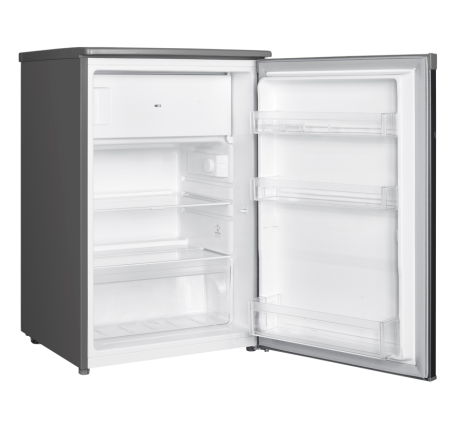 Frigider cu congelator Heinner HF-HM109SE++, Capacitate totală 109 L, Frigider 95 L, Congelator 14 L, Clasa E, Răcire statică, Dezghețare manuală, Argintiu [3]