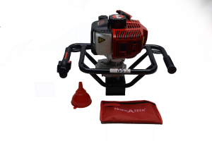 Set Motoburghiu Micul Fermier, 2 CP cu reductor + Burghiu de facut gauri in pamant 80x800 mm [5]