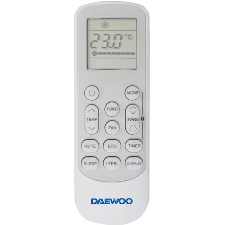 Aer conditionat Daewoo, 9000 Btu, Inverter, functie WI-FI, Clasa energetica A++, kit de instalare inclus (fara console), filtru cu ioni de Ag, Autocuratare, culoare alb [4]