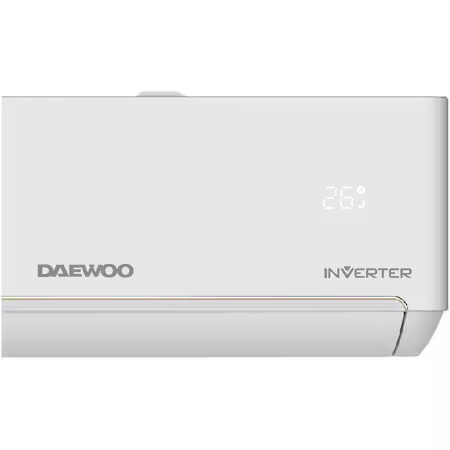 Aer conditionat Daewoo, 9000 Btu, Inverter, functie WI-FI, Clasa energetica A++, kit de instalare inclus (fara console), filtru cu ioni de Ag, Autocuratare, culoare alb [2]