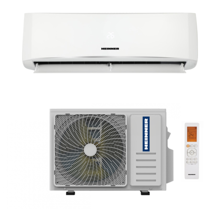 Aer conditionat - Aer condiționat Heinner 12000 BTU, Wi-Fi, A++/A+, Kit Instalare Inclus, Inverter, Turbo, iFEEL, Silence, pentru 16-21 mp
