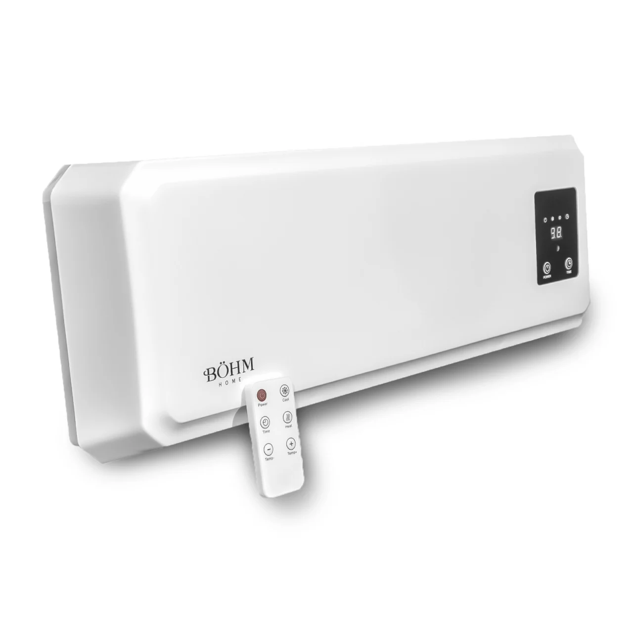 Climatizare si sisteme de incalzire - Aeroterma de perete BH2000 BÖHM, doua trepte de putere 1000/2000W, Timer 1-12 H, suprafata de incalzire 20-25 m²