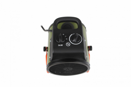 Aeroterma electrica Heinner VITG020, 2 trepte 1500/3000 W, suprafata 30 m² [3]
