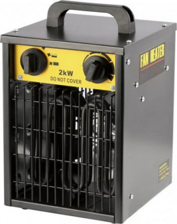 Climatizare si sisteme de incalzire - Aeroterma electrica PRO 2 kW D INTENSIV, 230V, are 3 trepte intre 0,65 si 2 kW putere de incalzire