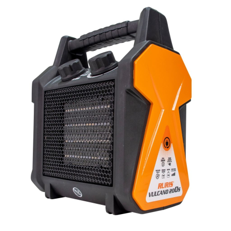 Aerotermă electrică VULCANO 200S, 2000W, 3 trepte putere, 220-240V, debit aer 139 mc/h, compactă, încălzire rapidă [1]