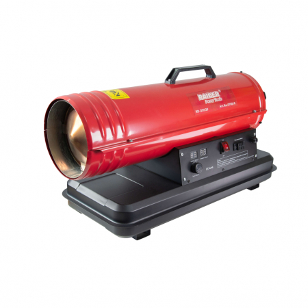 Climatizare si sisteme de incalzire - Aeroterma motor cu combustie, 20kW, Motorina, debit 600 (m³/h), incalzeste 400mp, RD-DSH20