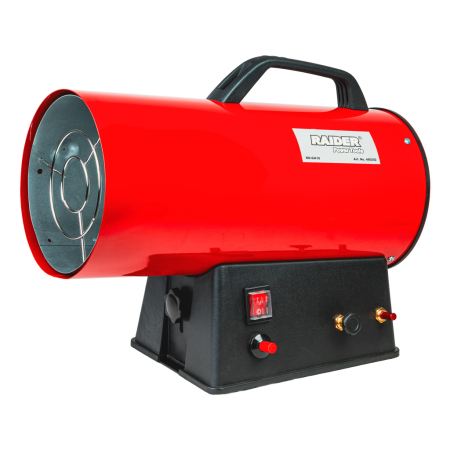Aerotermă pe gaz RD-GH10, 10 kW, 300 m³/h, consum 0.74 kg/h, 230 V [4]