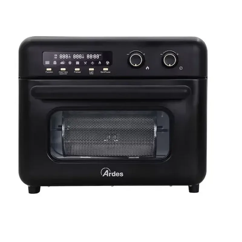 BUCATARIE - Airfryer și cuptor hibrid multifuncțional Ardes ARFRYA02W/CR, 30L, 2000W, 9 funcții, rotisor, deshidratare, coacere pâine, negru