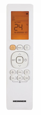 Aparat de aer conditionat Heinner Crystal Plus HAC-CRP12KITWIFI++, 12000 BTU, WiFi, Kit instalare inclus, A++ Racire / A+ Incalzire, Active Clean, Follow Me, Breeze Away, Alb [5]