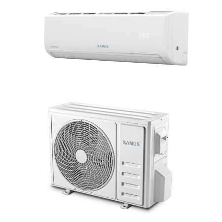 BRICOLAJ - Aparat de Aer Condiționat Samus ACS-12K01 WiFi, 12000 BTU, Inverter, Răcire / Încălzire, Clasa A++, R32, Control Wi-Fi