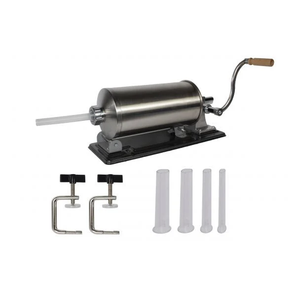 Masini de carnati ( CARNATARI ) - Aparat de facut Carnati Elefant KY-2010PA, 5,5 kg, metal/inox, Orizontal/Rabatabil 4 palnii