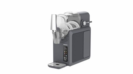 Aparat de facut granita 6 in 1 Heinner FreezeFun HSLM-DW26DGREY, 220 W, Capacitate totala: 2.6 l, Capacitate ingrediente: 1.9 l, Ecran LED si control tactil, 6 functii: slushie, bere, vin, mix bauturi [3]
