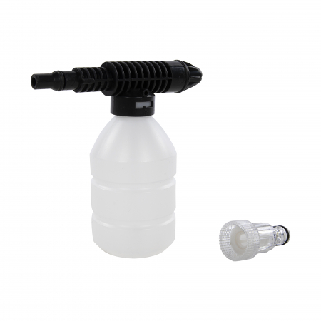 PACHET - Aparat de spalat cu presiune DETOOLZ, presiune 135 bari, putere 1600 W, debit maxim 6.8 l/min, DZ-CI108 + Furtun gradina BLUEBOS PLUS 1/2" (14 mm) 20m, set duze de conectare [13]