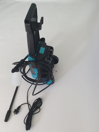 PACHET - Aparat de spalat cu presiune DETOOLZ, presiune 135 bari, putere 1600 W, debit maxim 6.8 l/min, DZ-CI108 + Furtun gradina BLUEBOS PLUS 1/2" (14 mm) 20m, set duze de conectare [8]
