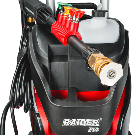 Aparat de spălat cu presiune 2200W, 170 bar, 6,6 l/min, 50°C, cu 4 duze și pistol [5]