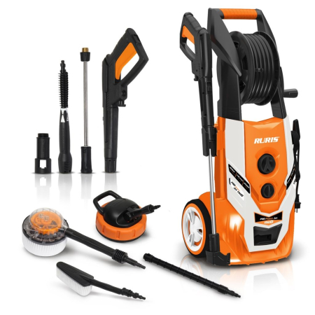 BRICOLAJ - Aparat de spălat cu presiune ProPowerJet 1900, 2500 W, 160 Bari, debit maxim 7,8 L/min, furtun 6 m, cablu 5 m, temperatură apă 40°C