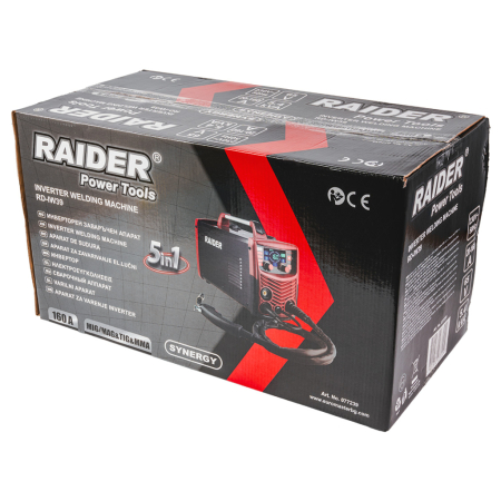 Aparat de sudură invertor RDP RD-IW39, MIG/MAG + TIG + MMA, 160A, Display LCD, 230V, Protecție Suprasarcină [8]