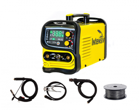Aparate de sudura - Aparat de sudura MIG 130d INTENSIV tip MIG-MAG + rola de sarma flux 1kg
