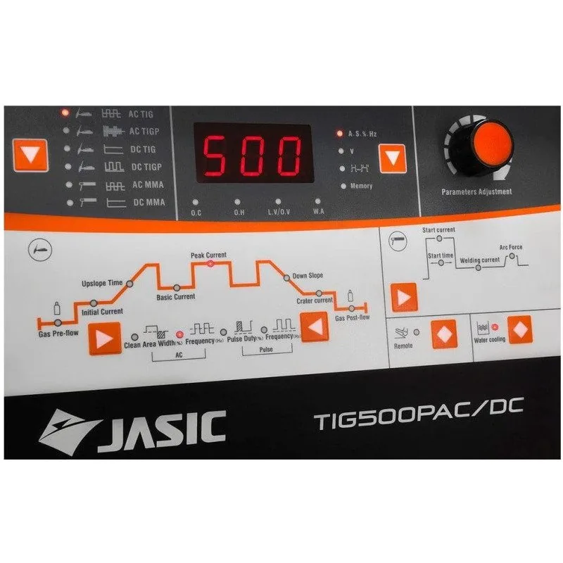 Aparat de sudura TIG AC/DC JASIC TIG 500P AC/DC (E1312) racit cu apa [2]