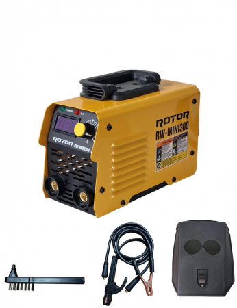 Aparate de sudura - Aparat de sudura tip invertor Rotor RW-MINI300, 300A, diametru electrozi 1.6-4mm
