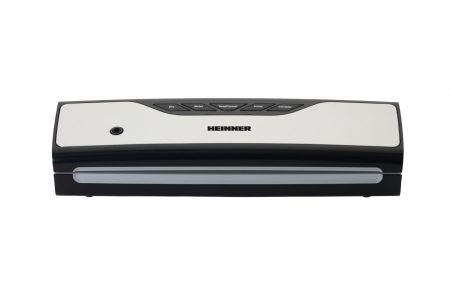 Aparate de vidat - Aparat de Vidat și Sigilat Heinner FoodSeal HAV-Y136BKSS, 130 W, 6 L/min, Vidare Umedă/Uscată, Funcție Pulse, Cutter Inclus, Negru/Inox
