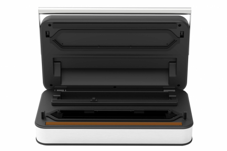 Aparat de Vidat și Sigilat Heinner ProGuard Line HAV-YA15020SS, 150 W, 20 L/min, 0,85 Bar, Pompă Dublă, Display Digital, Control Tactil, Cutter Integrat, Inox/Negru [3]